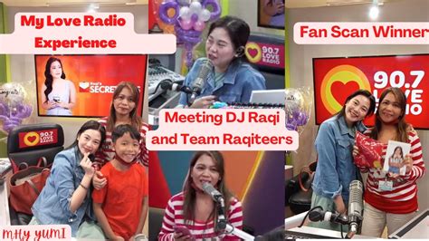 90.7 Love Radio DJ Raqi Terra .